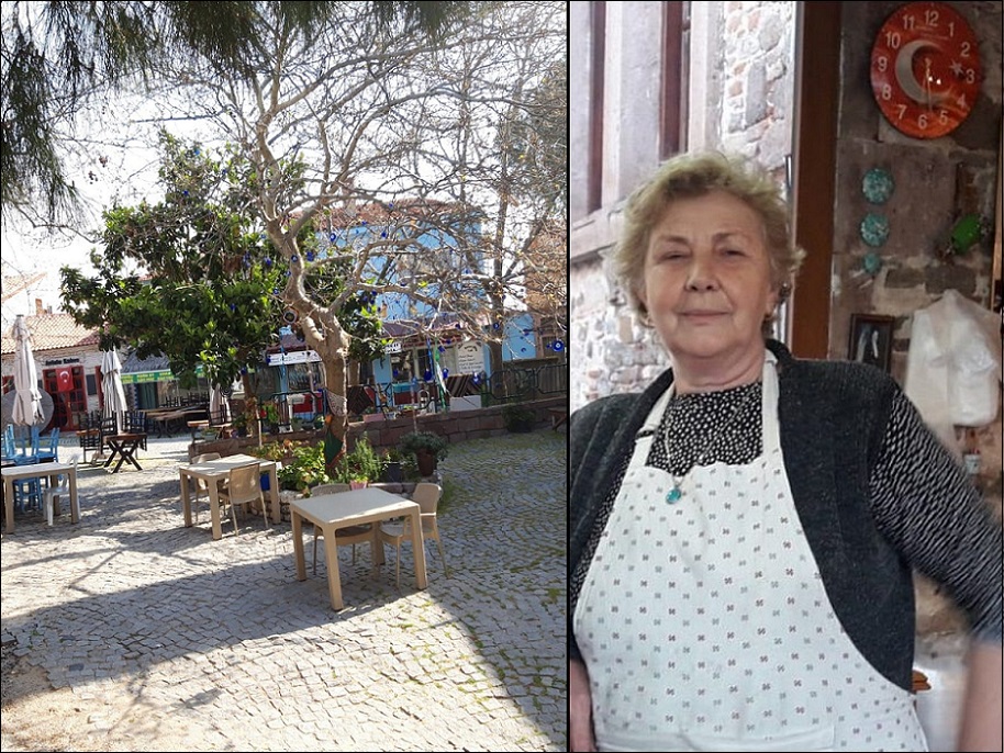 Emina (Kismet) Kriještorac, vlasnica restorana u Kučukoju kod Ayvalika