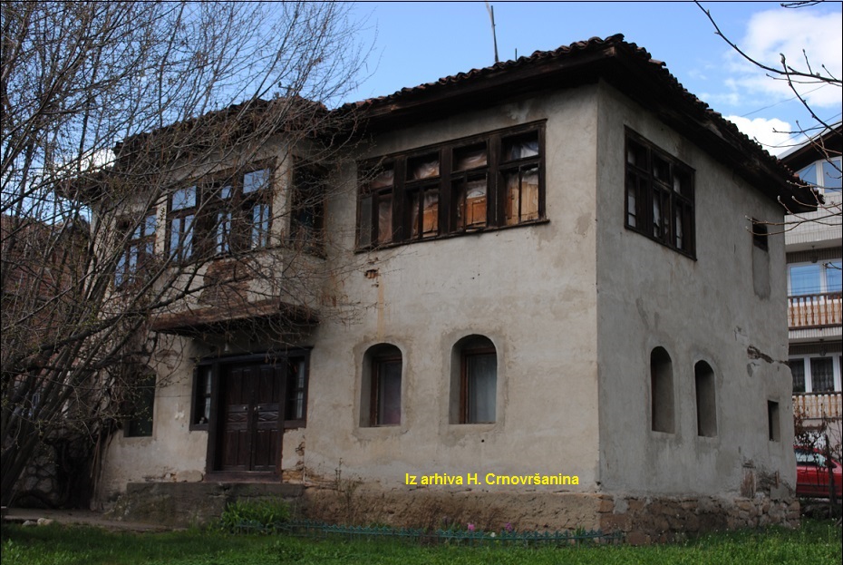 Kuća u Novom Pazaru, u ul. Gojka Bačanina (sada porušena), koju je 1912. godine kupio Kasum-beg Ćorović.
